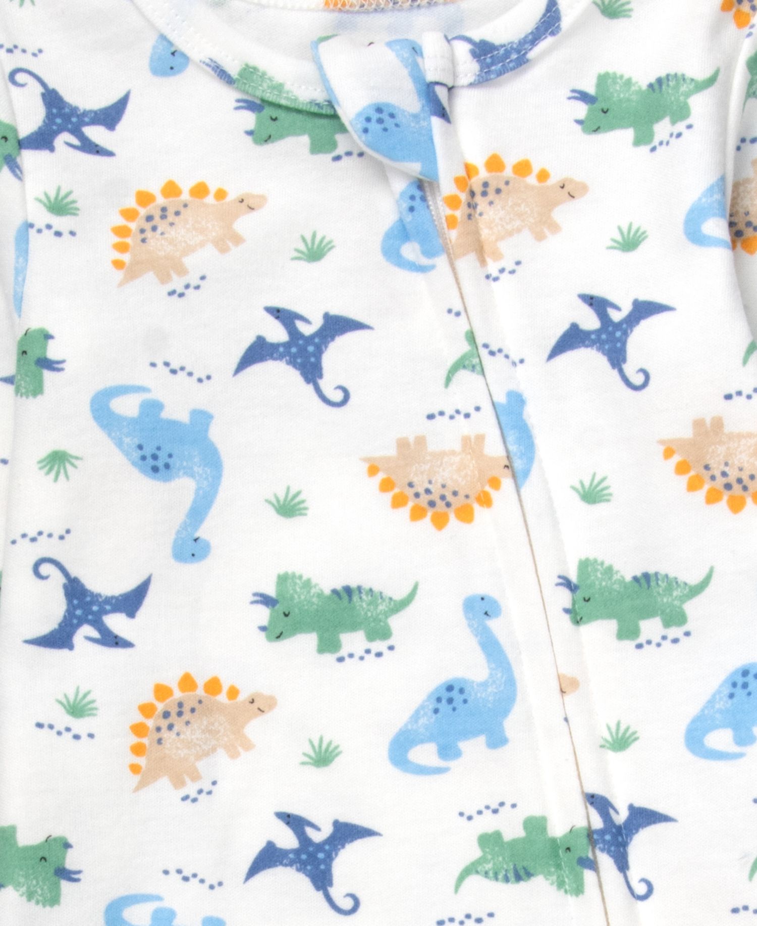 Baby Boys' Dino Robe and Footed Sleeper, 2-Piece Set