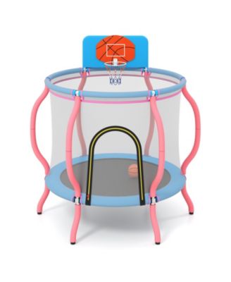 Kids Pumpkin Trampoline for Indoor and Outdoor Play