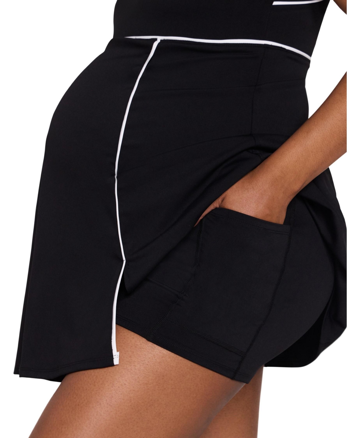 Motherhood Maternity Sleeveless Active Dress with Shorts