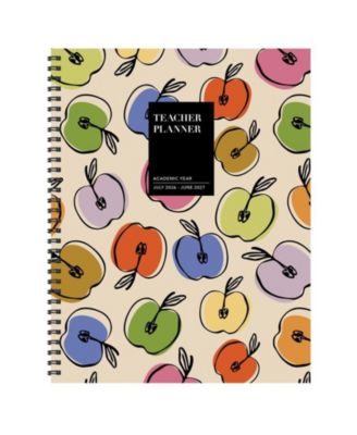 July 2026 - June 2027 Apples Teacher and Home School Lesson Planning Book