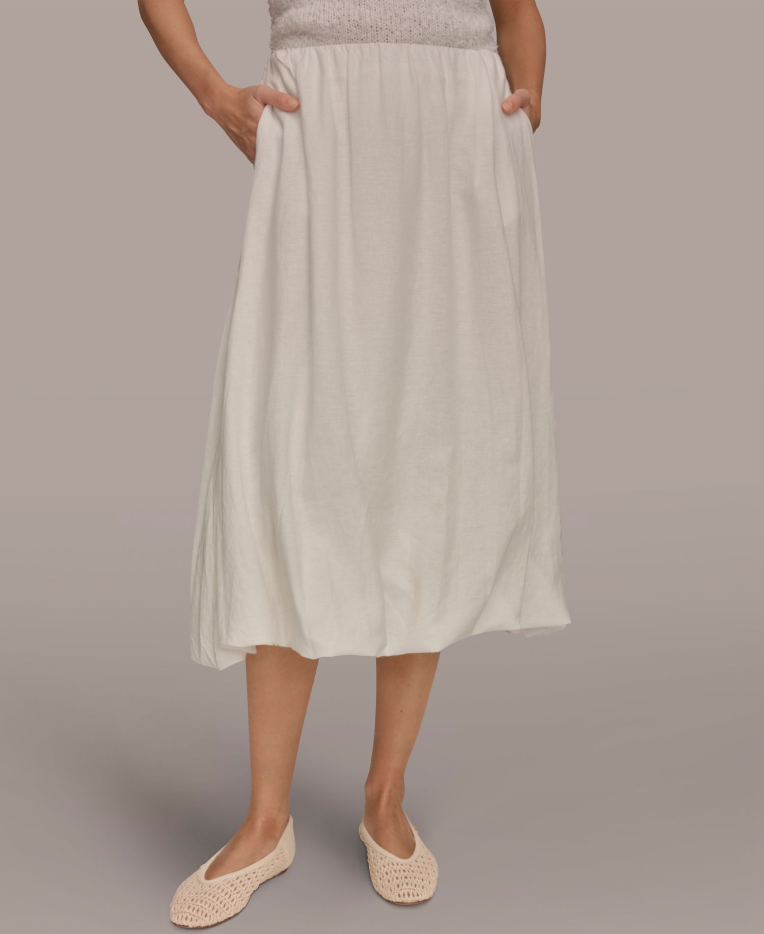 Women's Midi Bubble Skirt