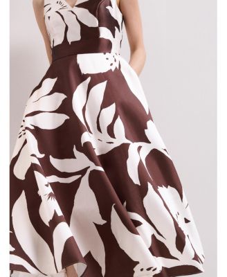 Women's Delicia V-Neck Print Dress