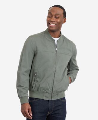 Men's Collared Bomber Jacket