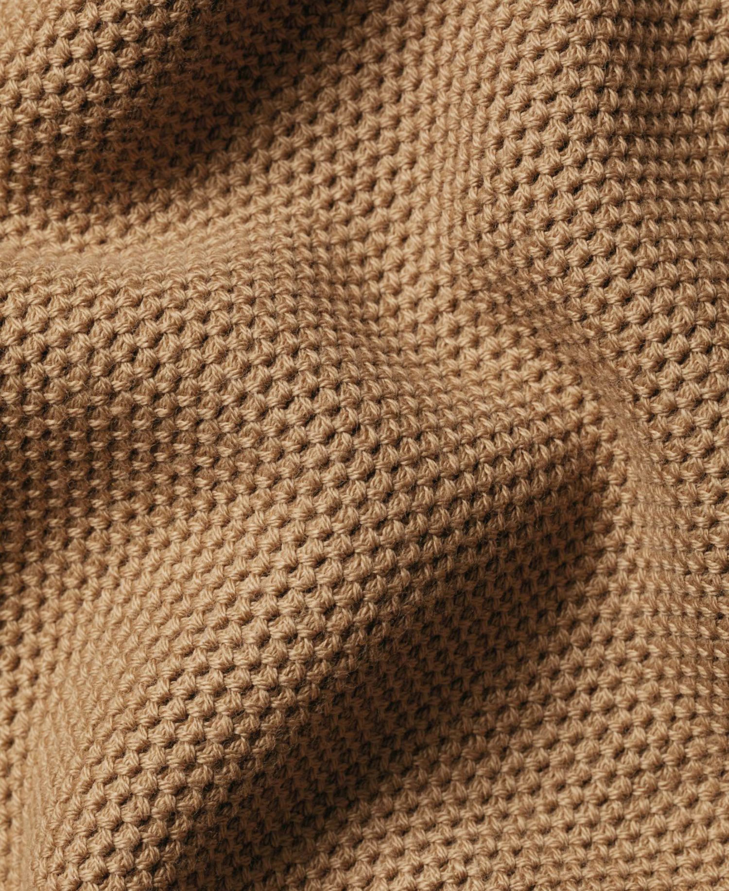 Men's Honeycomb Regular-Fit Knit Sweater