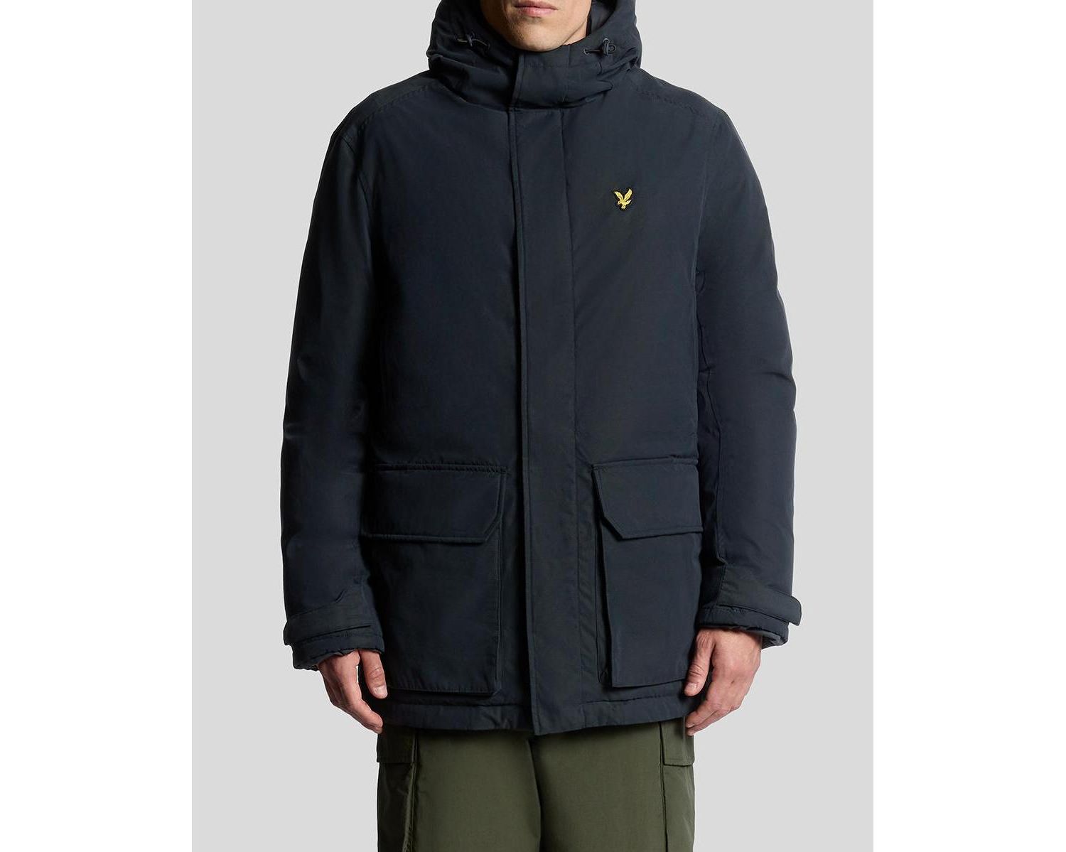 Men's Long Sleeve Hooded Membrane Parka