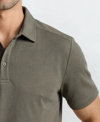 Men's Knit Performance Regular-Fit Polo Shirt