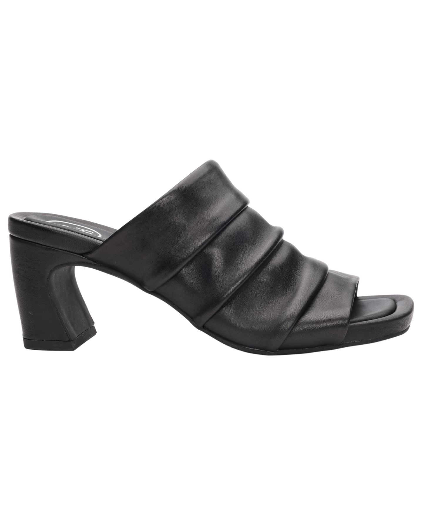 Женские сандалии ASH Eva Slip-On Dress Sandals, цвет: Чёрный кожаный — фото 2