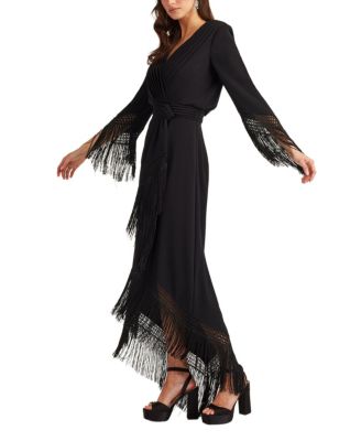 Women's Azie Fringe Midi Dress