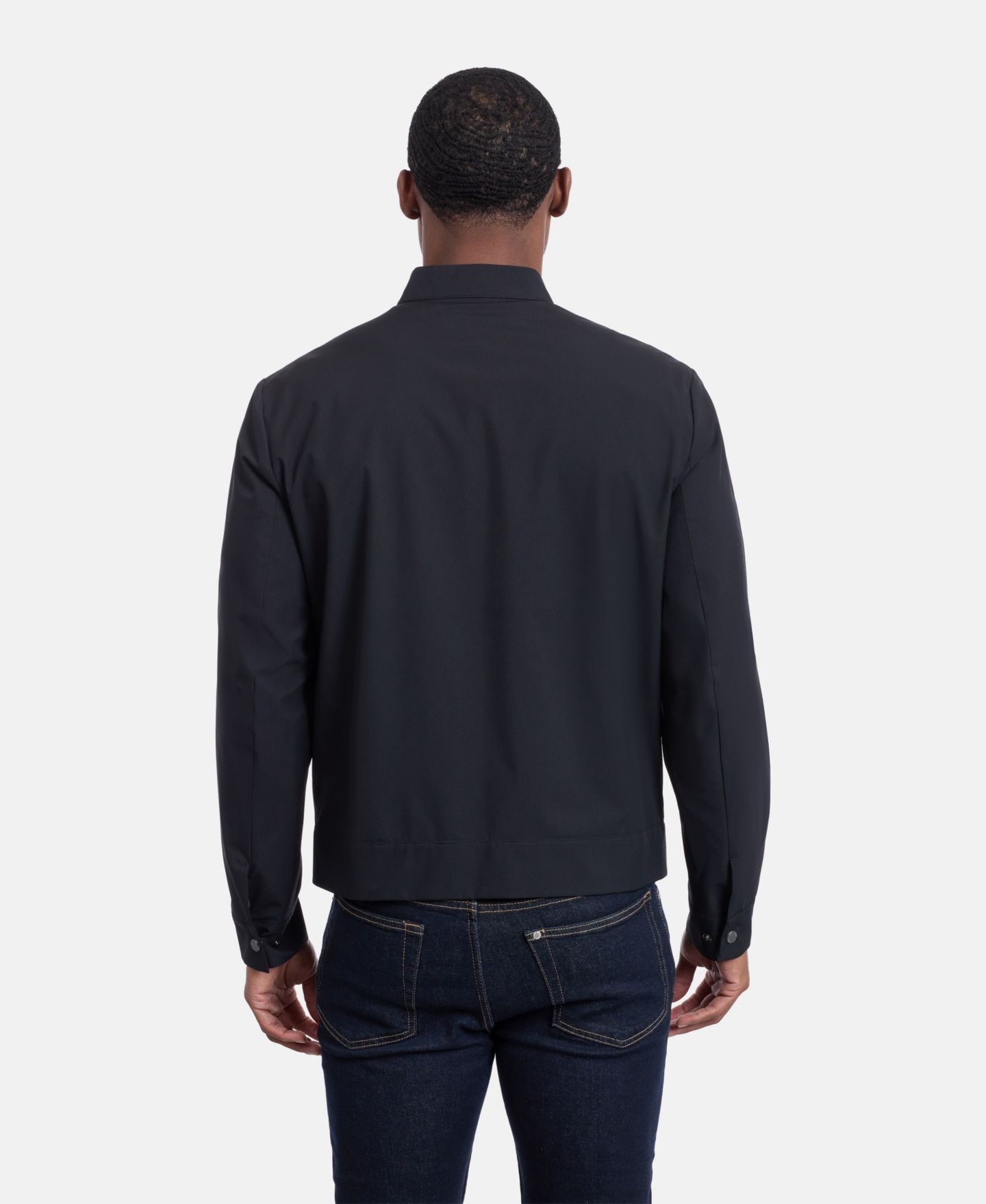 Мужская куртка Calvin Klein Mesh-Lined Golf, цвет: Чёрный — фото 4