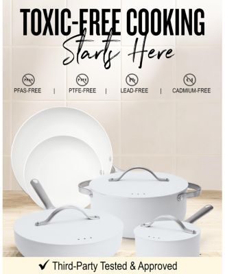 Mobi 8-Piece Ceramic Nonstick Cookware Set