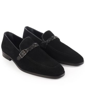 Men's Knitted Strap Single Monk Loafers