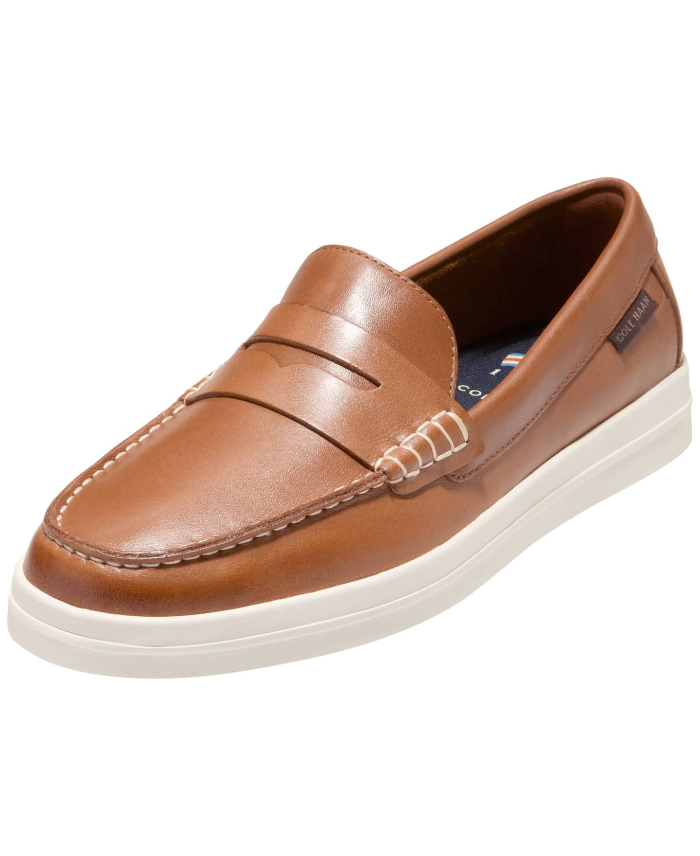 Мужские пенни-лоферы Cole Haan Nantucket Drift, цвет: Рыжевато-коричневый — фото 7