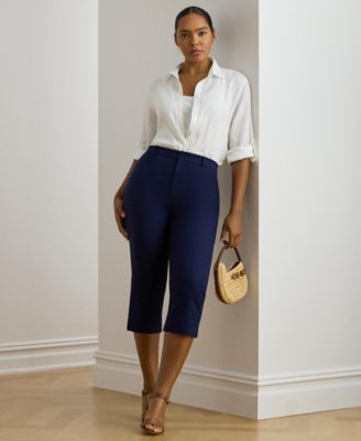 Plus Size Roll-Tab Shirt