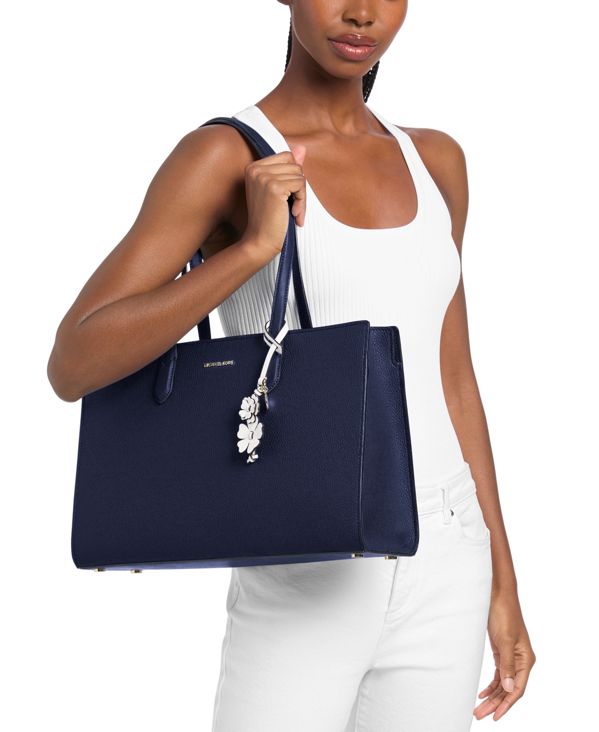 Michael Kors Scarlett Large East West Top Zip Tote Bag | Arden Fair
