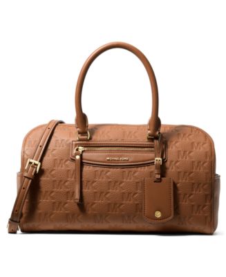 Michael Kors Jet Set Travel Medium Duffle Satchel Bag - Macy's
