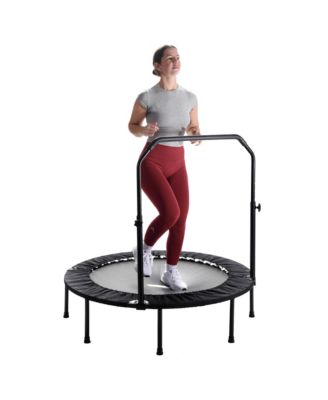 Stamina inMotion 48" Round Fitness Trampoline with Adjustable Handlebars