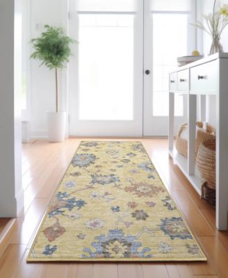 Hatay Washable HY4 2'3"x7'6" Runner Area Rug