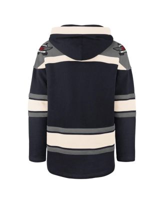 Men's Navy Winnipeg Jets Superior Lacer Hoodie