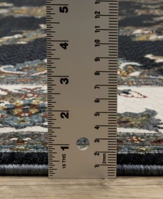 Oriental Weavers Vivian VI01B 2'3x7'6 Runner Area Rug