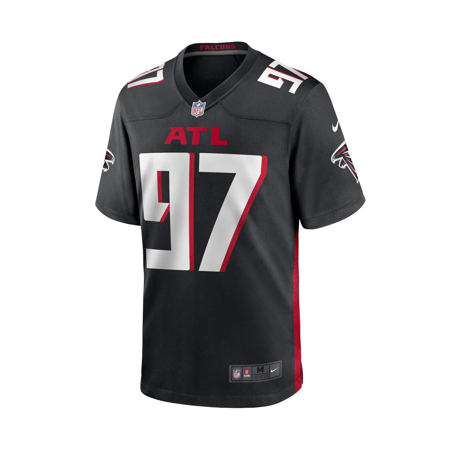 Men's Grady Jarrett Black Atlanta Falcons Game Jersey