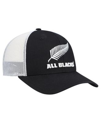 Men's Black All Blacks Generic Mass Trucker Adjustable Hat