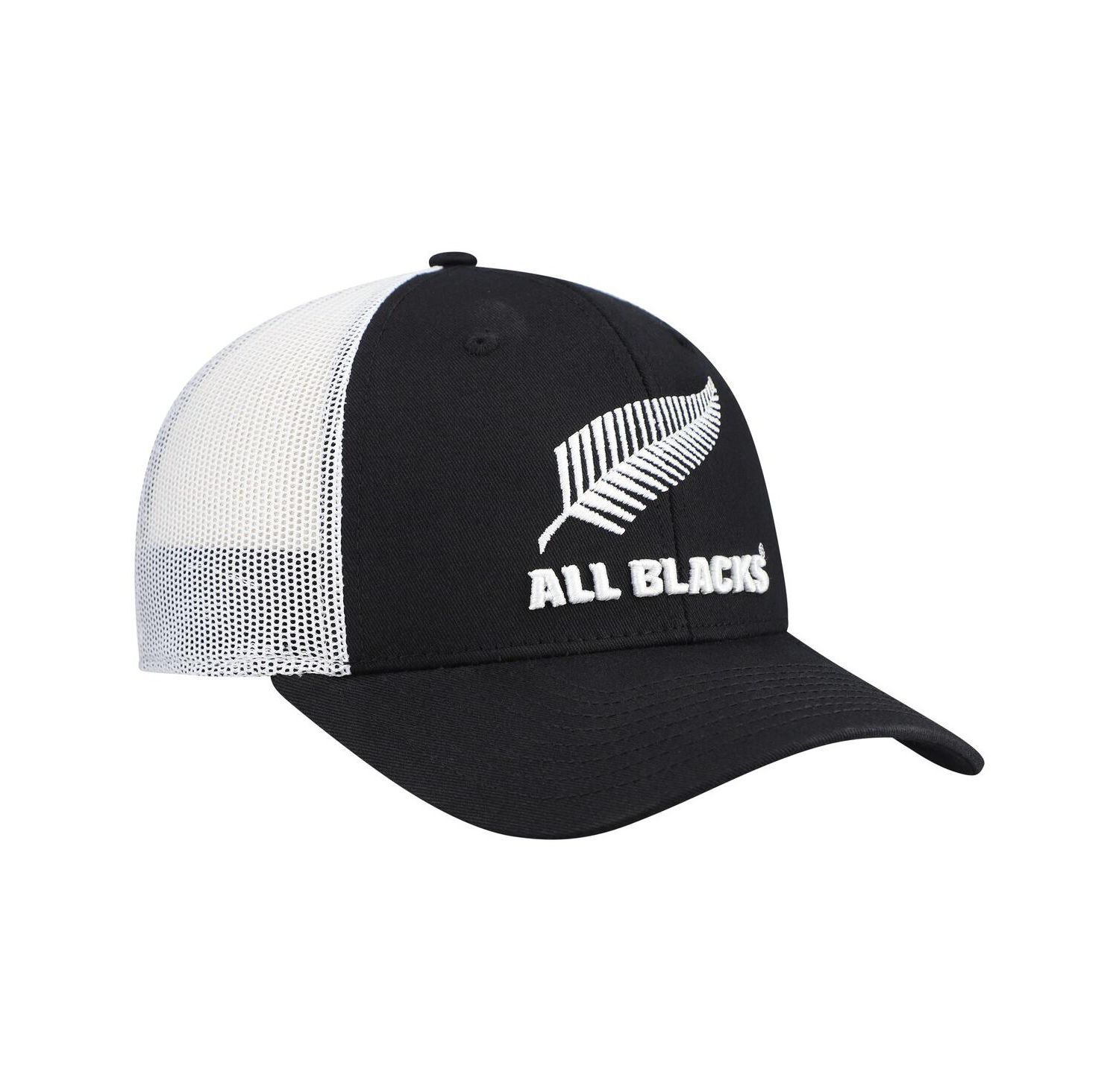 Men's Black All Blacks Generic Mass Trucker Adjustable Hat