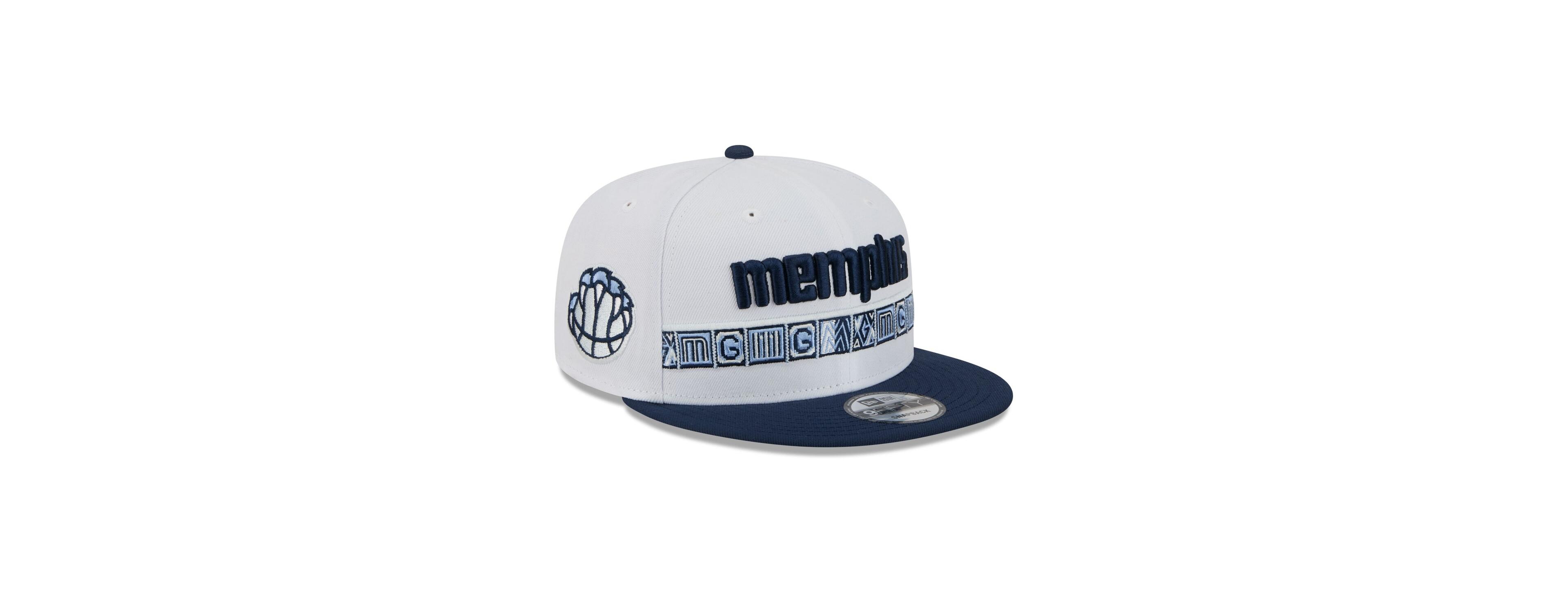 New Era Men's Light Blue/Navy Memphis Grizzlies 2025/26 City Edition 9FIFTY Snapback Hat