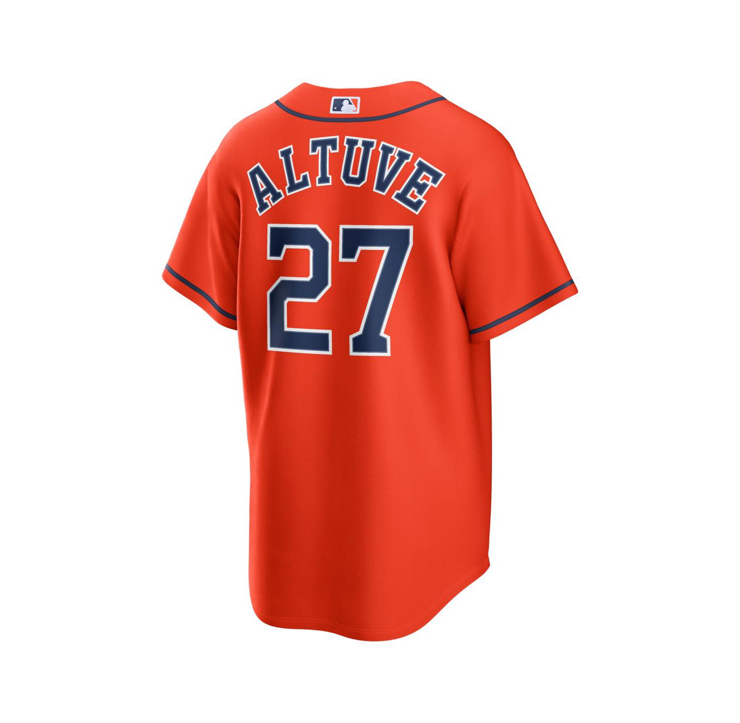 Men's Jose Altuve Orange Houston Astros Alternate Replica Jersey