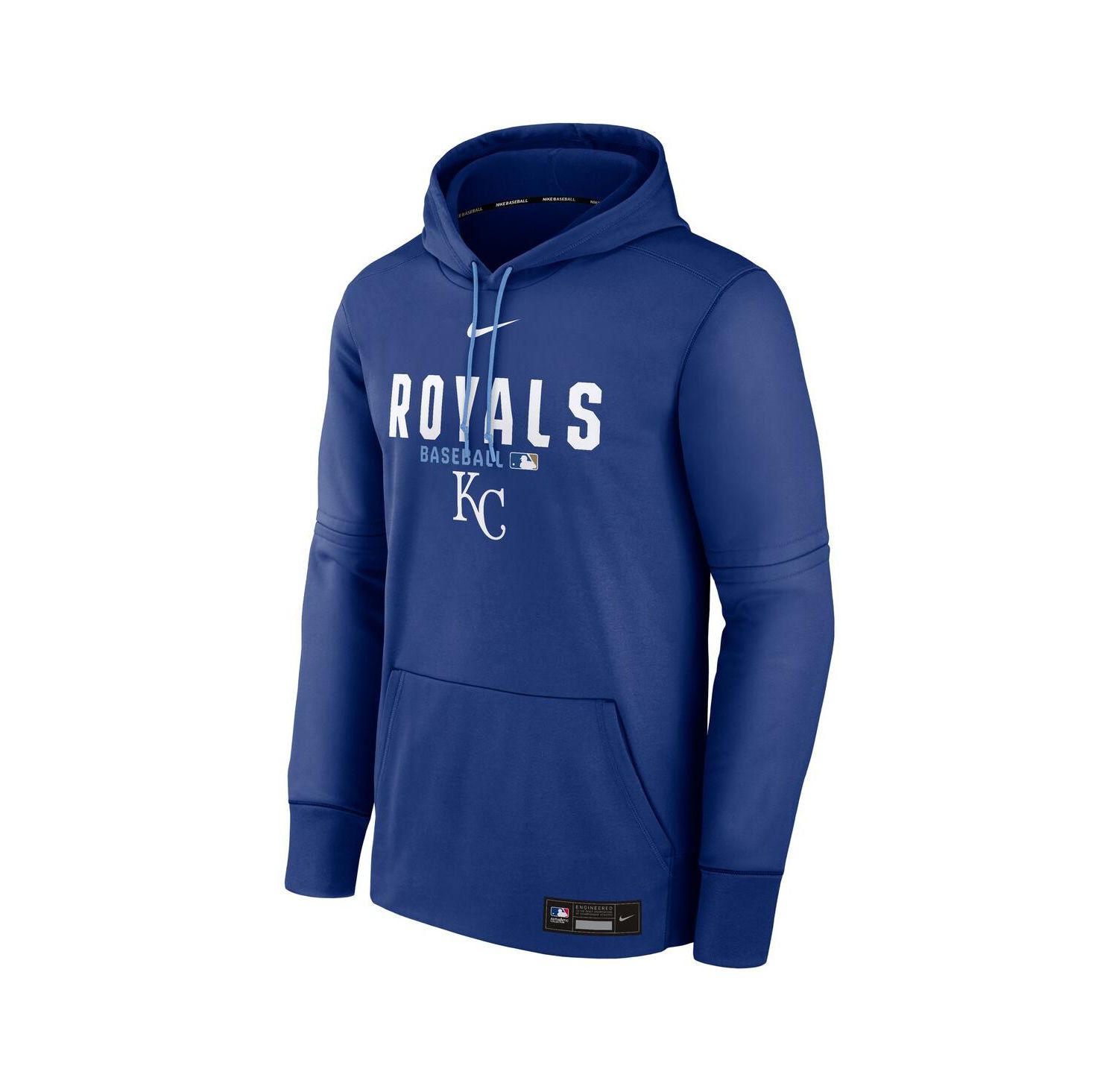 Men's Royal Kansas City Royals Authentic Collection Therma-FIT Hoodie