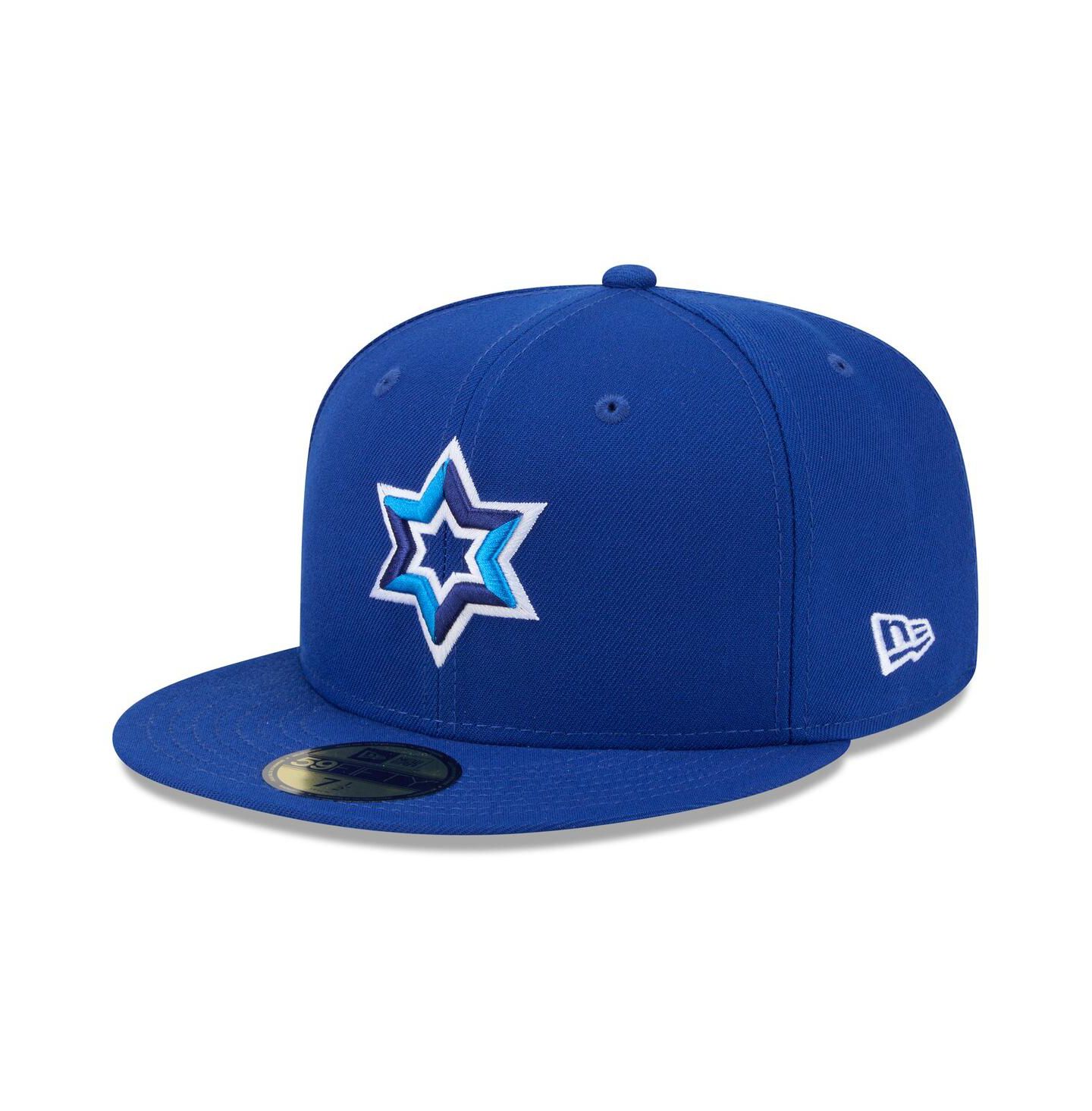 Мужская кепка New Era Blue Israel Baseball 2026 World Baseball Classic 59FIFTY Fitted Hat — фото 3