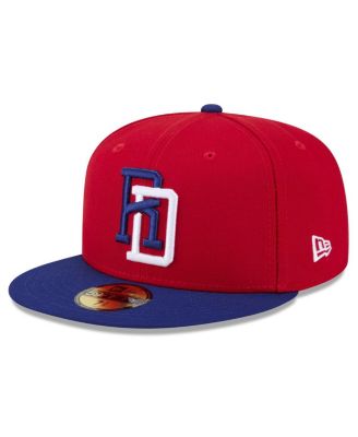Men's Red/Blue Dominican Republic Baseball 2026 World Baseball Classic 59FIFTY Fitted Hat