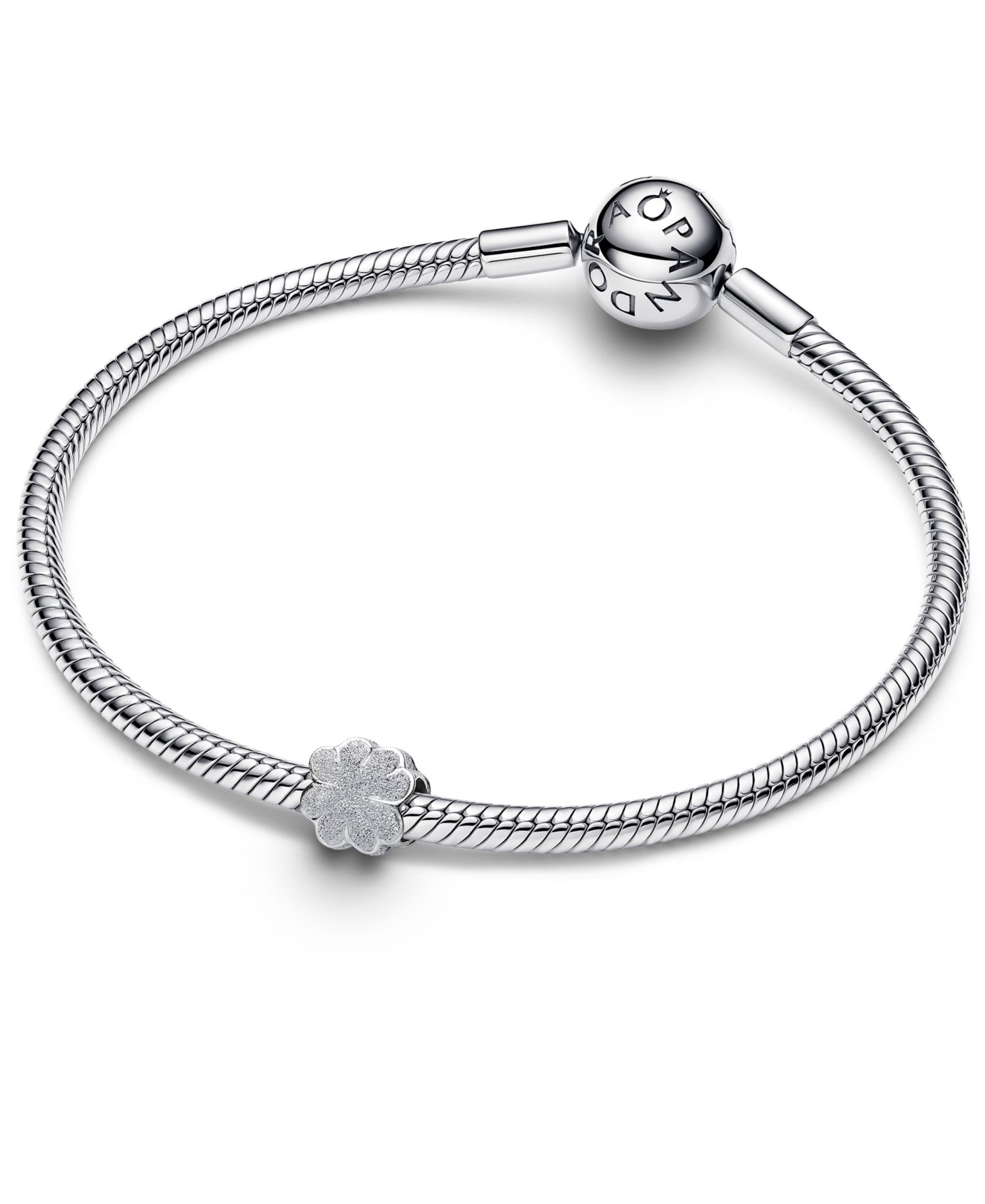 Textured Clover Mini Charm