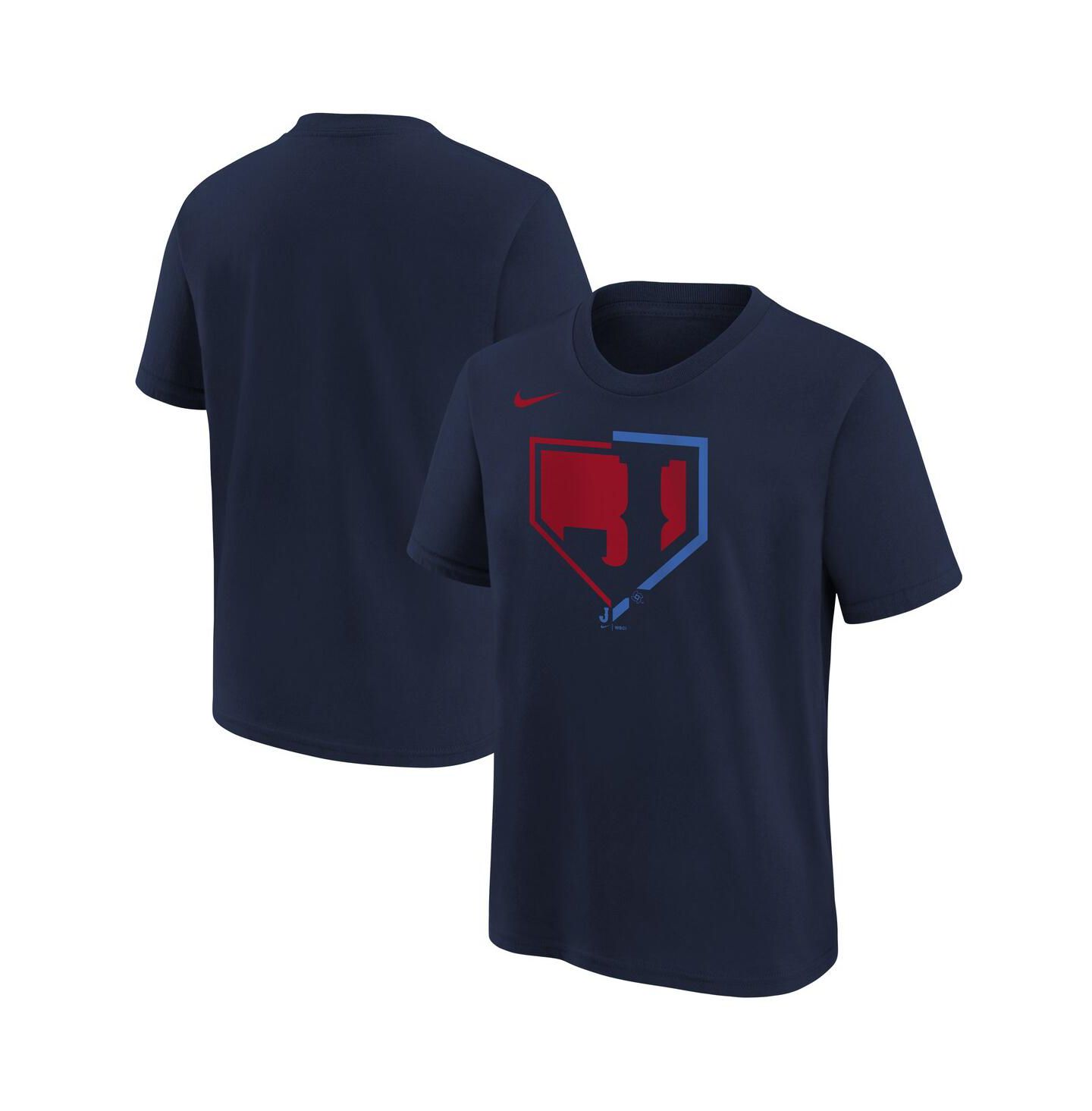 Детская футболка Nike Navy Japan Baseball 2026 World Baseball Classic Shield — фото 1