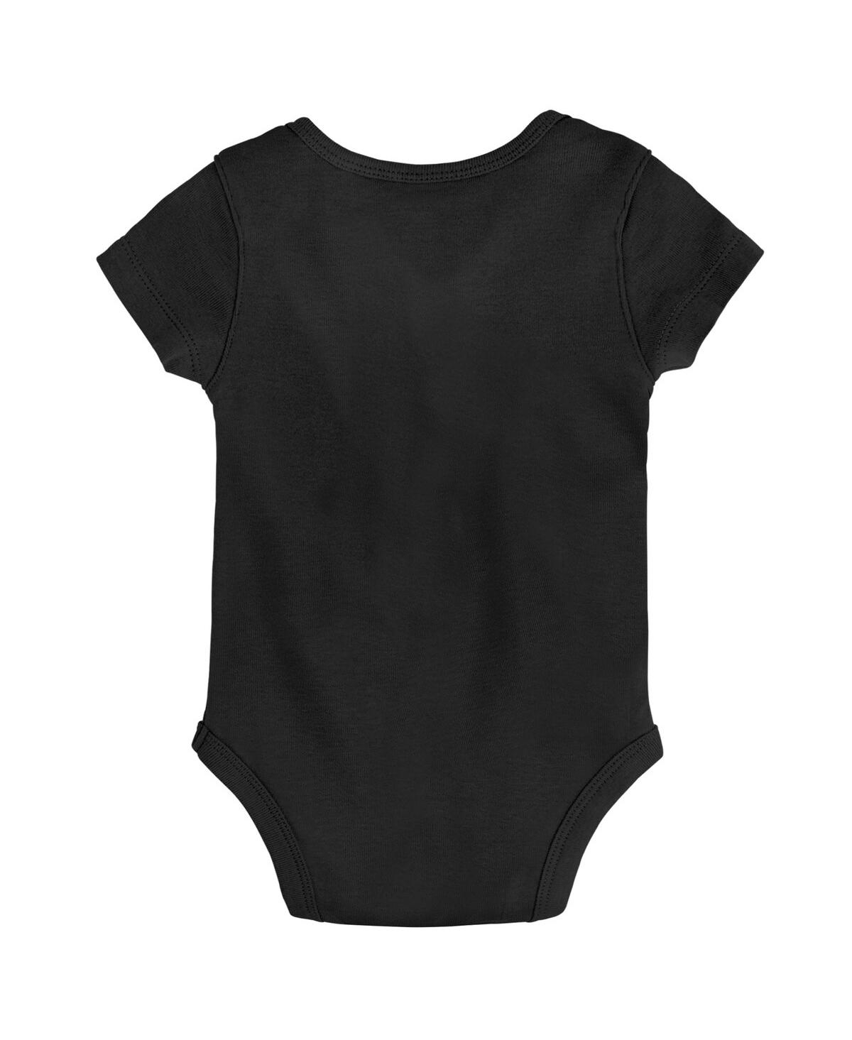Outerstuff Baby Boys and Girls Black Super Bowl Lx Football Squad Bodysuit