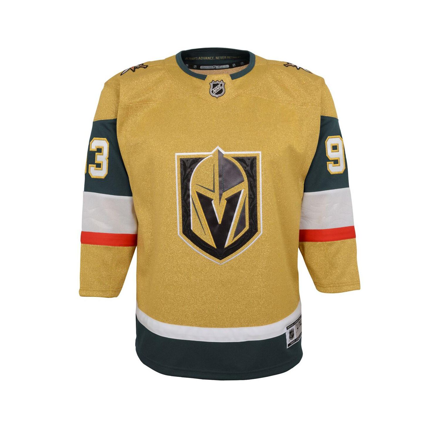 Big Boys and Girls Mitch Marner Gold Vegas Golden Knights Premier Player Jersey