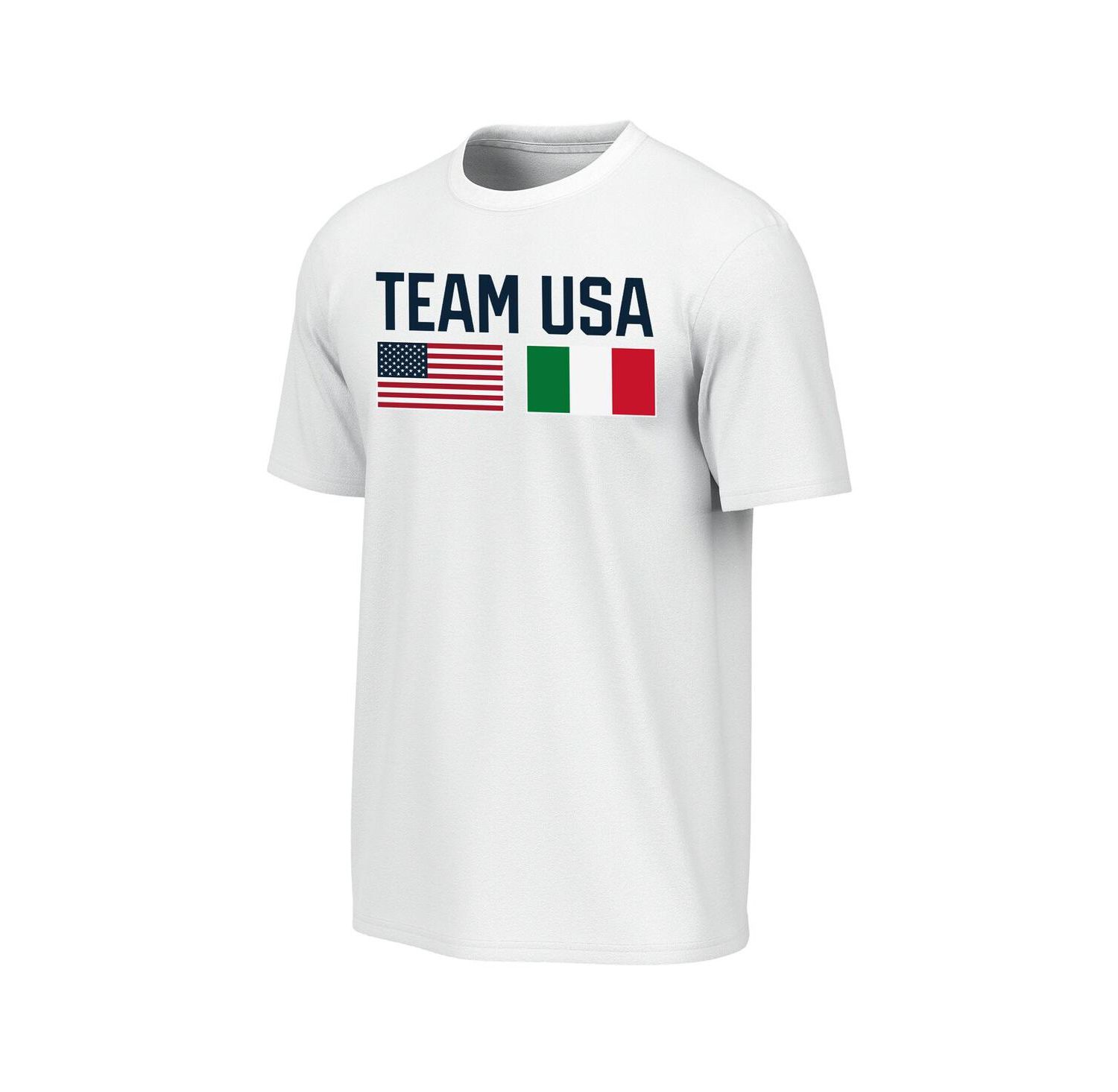 Men's White Cotton Crewneck T-Shirt