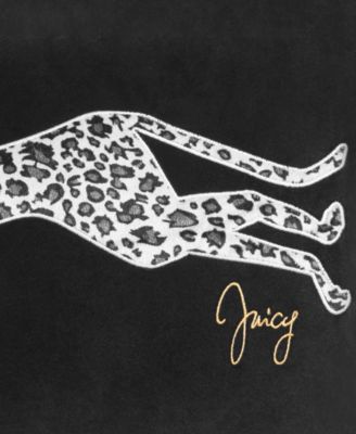 Embroidered Velvet Cheetah Decorative Pillow, 18" x 18"