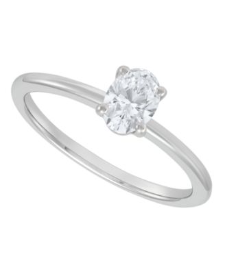 IGI Certified Lab Grown Diamond Solitaire Engagement Ring (1/2 ct. t.w.) in 14k White Gold (Also in 14 Yellow Gold)