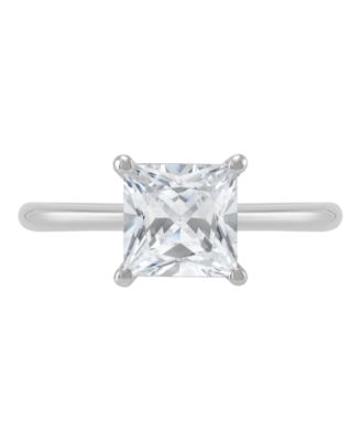 IGI Certified Lab Grown Diamond Solitaire Engagement Ring (2 ct. t.w.) in 14k Yellow and White Gold or 14k White Gold