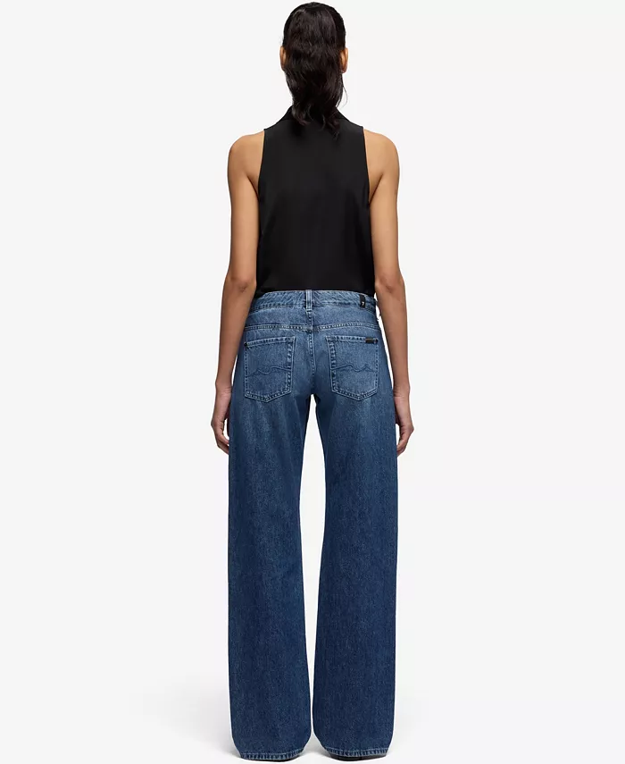 Women's Low-Rise Straight Jeans - thumbnail 8