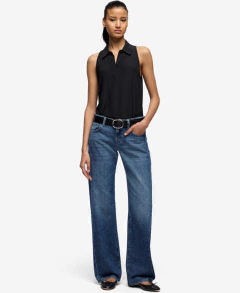 Женские джинсы 7 For All Mankind Women's Low-Rise Straight Jeans