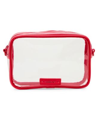 Ryann Clear Vinyl Small Camera Crossbody Bag