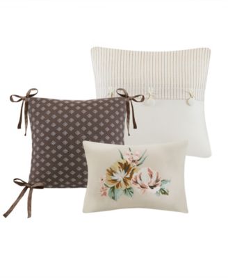 Salara Vintage Floral 7-Pc. Comforter Set, California King