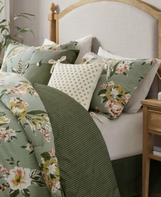 Salara Vintage Floral 7-Pc. Comforter Set, Queen