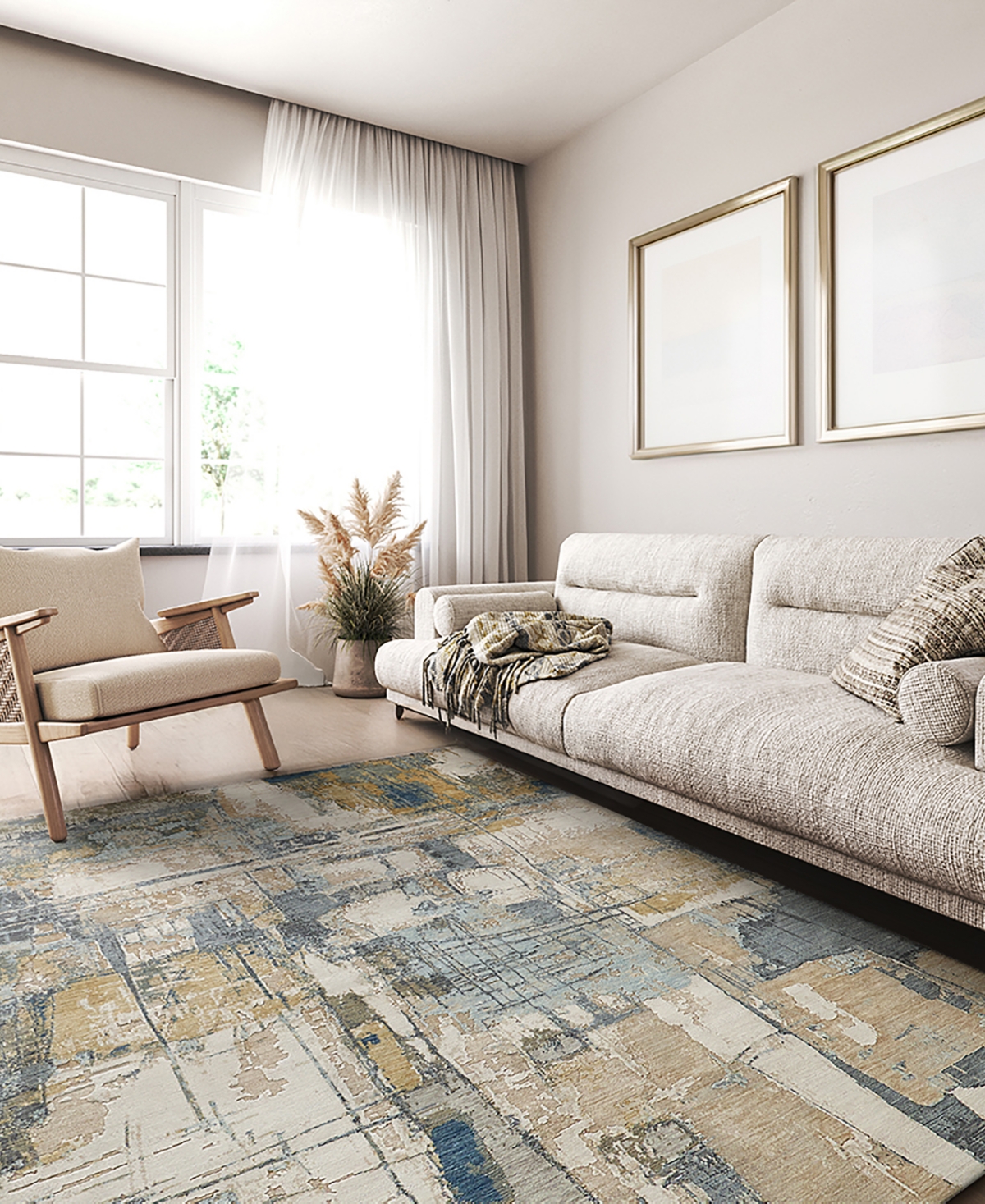 Exquisite Rugs Infinity 7131 4'0"x6'0" Area Rug