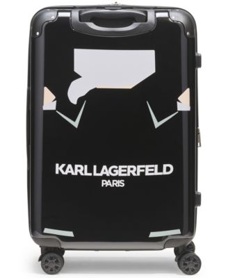 Karl In A Box Medium Upright Suitcase