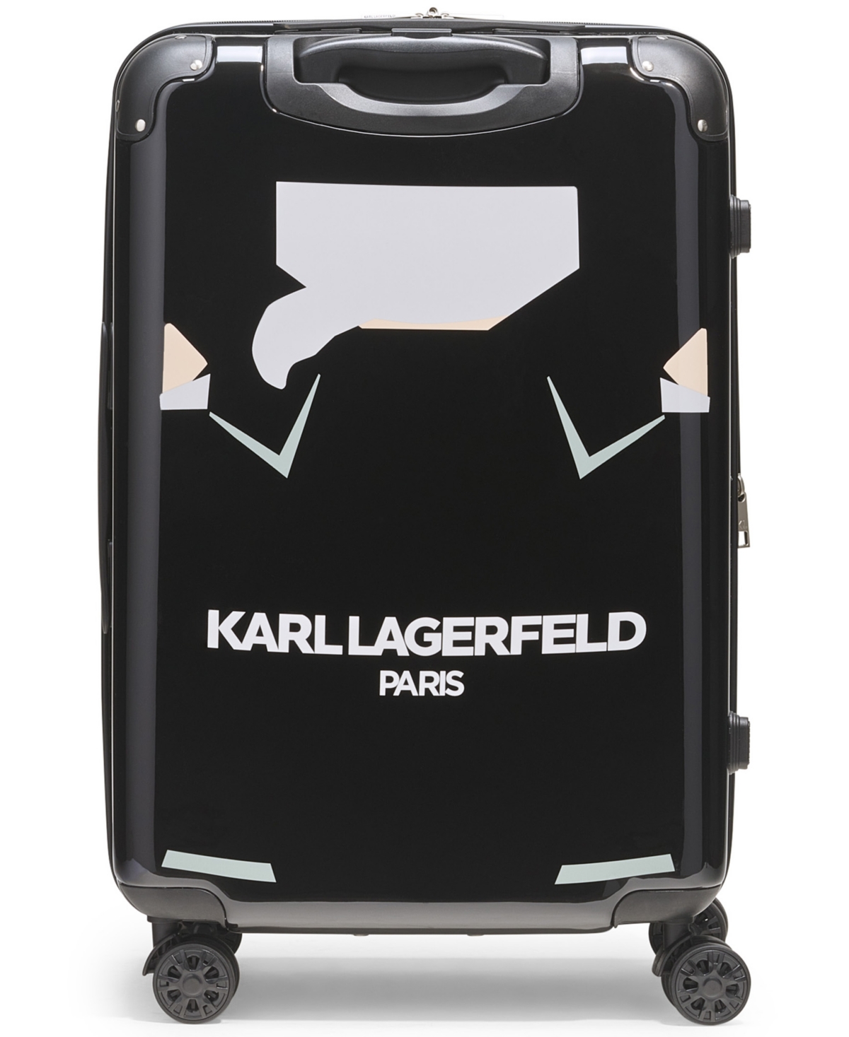 Karl Lagerfeld Paris Karl In A Box Medium Upright Suitcase