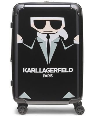 Karl In A Box Medium Upright Suitcase