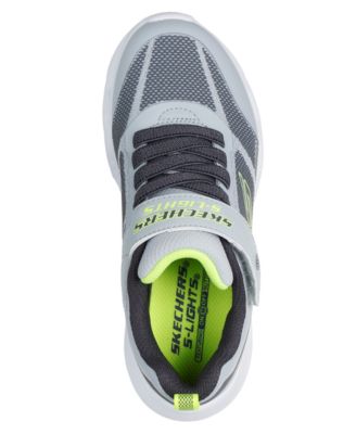 Little Kids S-Lights: Glide-Step Lights Light-Up Fastening Strap Casual Sneakers from Finish Line