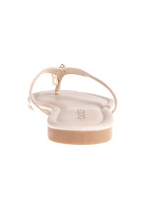 Women's Fashion Sandal with Double B Dangle Charm